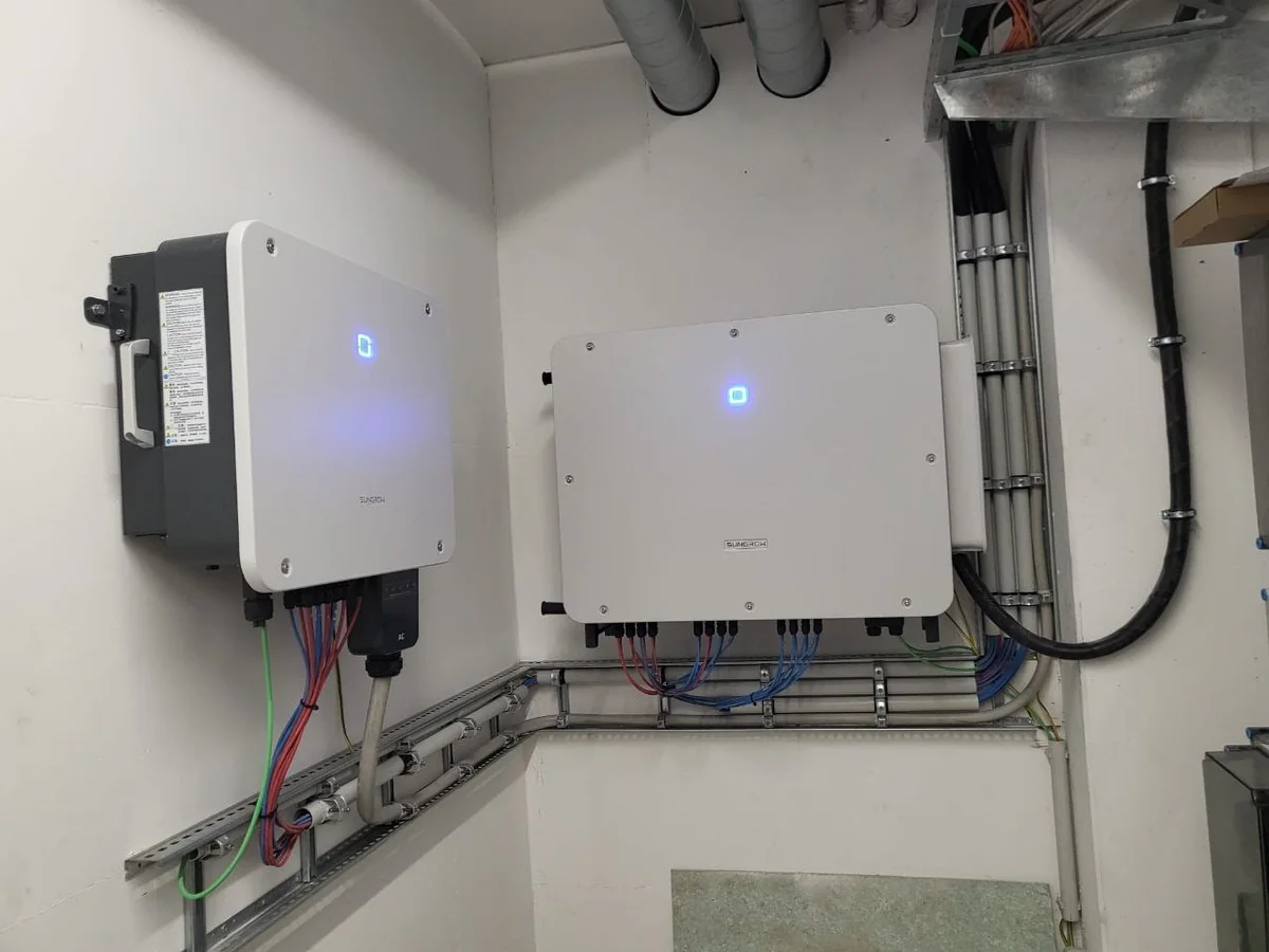 Sungrow Wechselrichter einer Gewerbeanlage