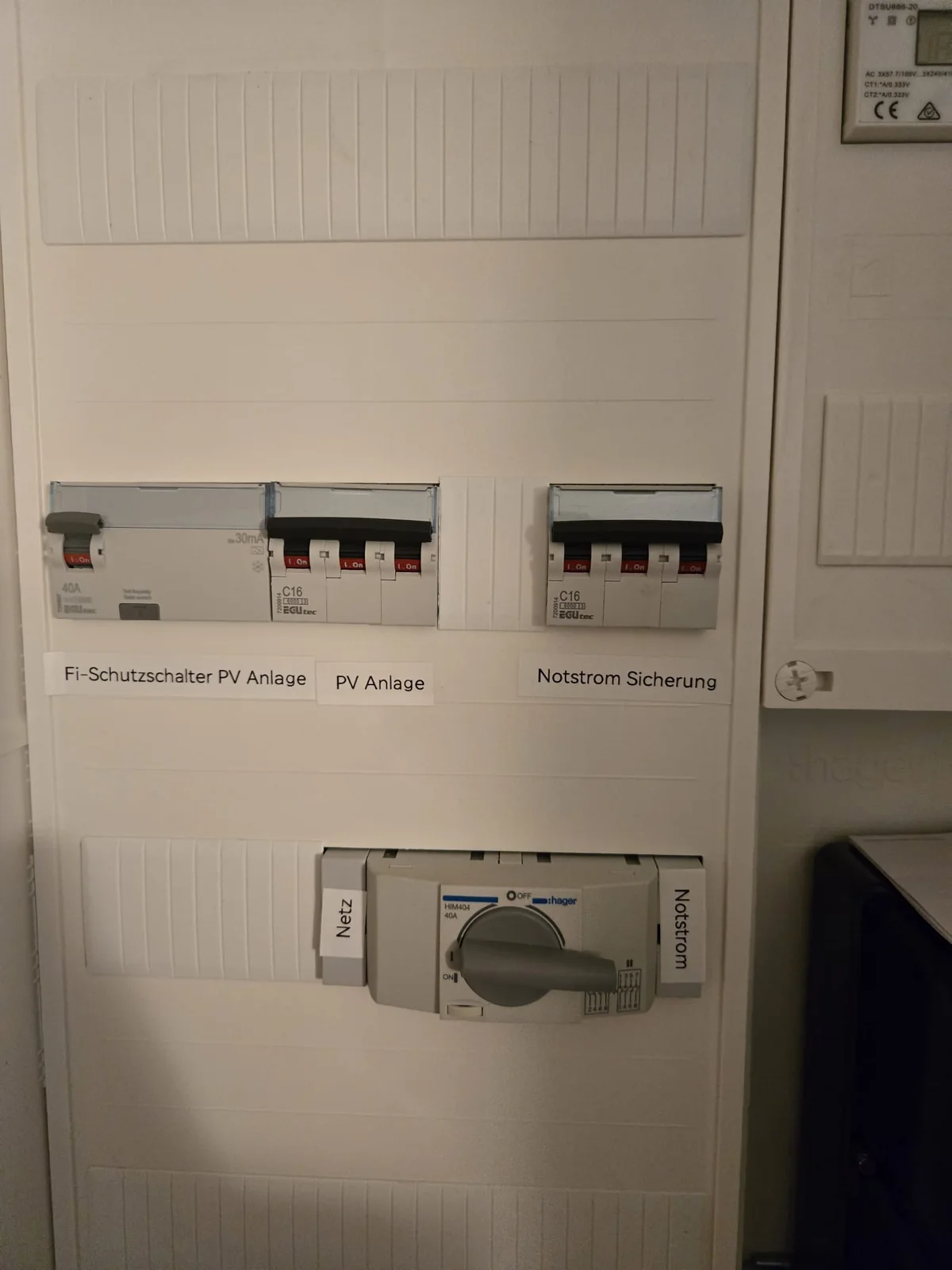 Elektrotechnische Systeminstallation